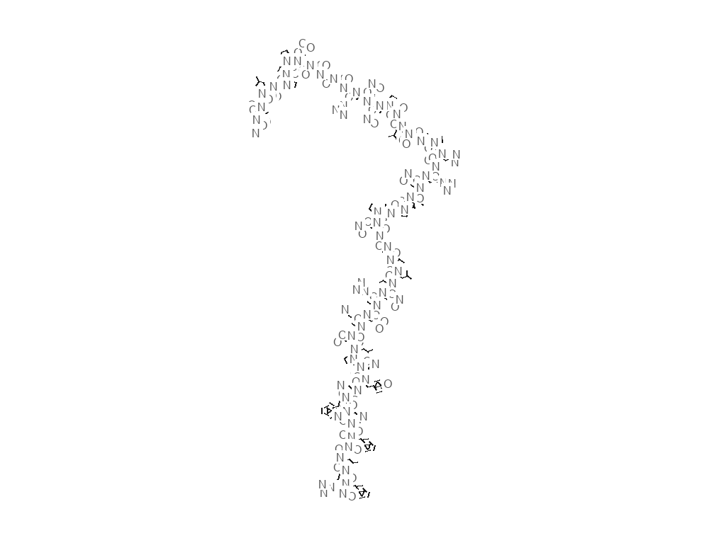 Molecular structure of kisspeptin rendered from PubChem CID 71306396.