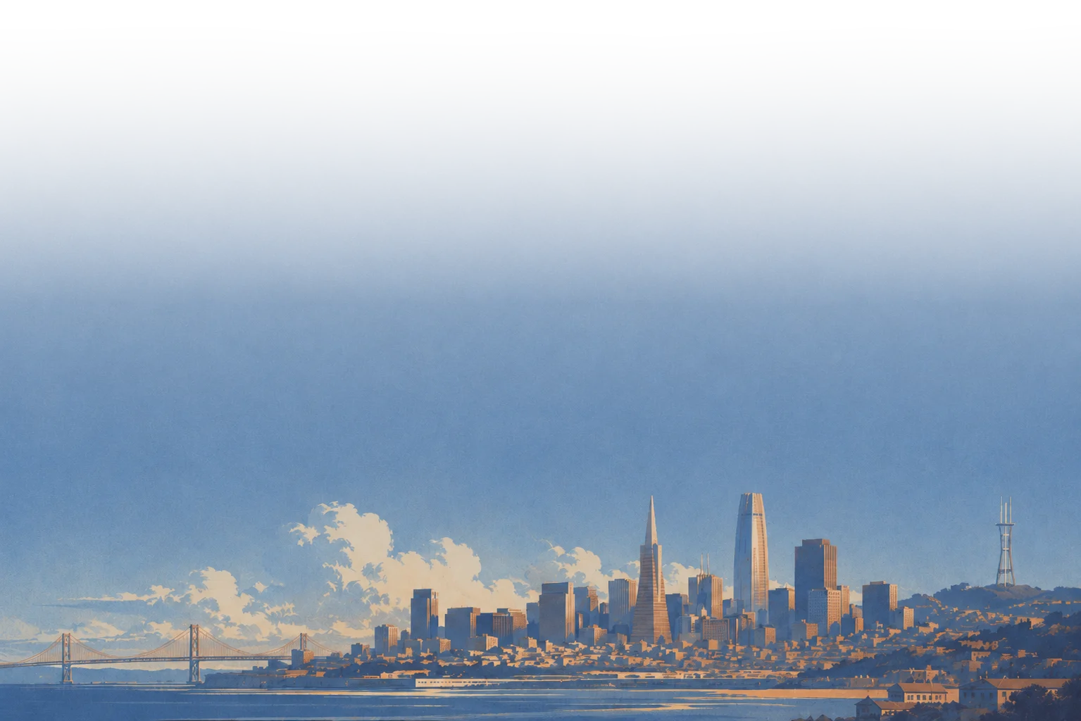 The San Francisco skyline